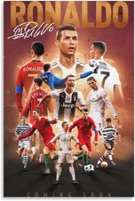 Cristiano Ronaldo Legendare Signature Wall Art Poster - Unframe