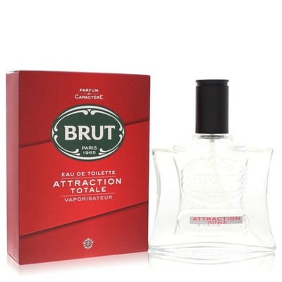 Brut Attraction Totale by Faberge Eau De Toilette Spray 3.4 oz / e 100 ml