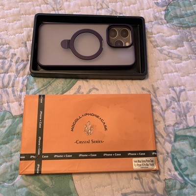 MOCOLL for iPhone 15 Case with Magnetic Invisible Stand