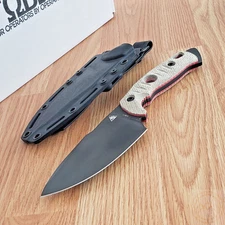 Fobos Knives Alaris Fixed Knife 5" CPM-3V Steel Full Tang Blade Micarta Handle