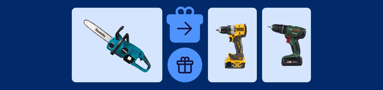 Up to 40% off selected DIY tools