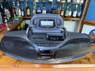 Panasonic RX DT75 Radio Cassette Portable Player Recorder Cobra Top CD