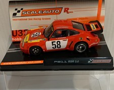 Slotcar Scaleauto SC-6121R Porsche 911 3.0 #58 24H Le Mans 1975 J.Fitzpatrick