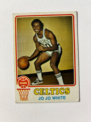Jo Jo White 1973-74 Topps Card #68 Boston Celtics Hall of Famer
