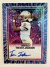 TREVER JACKSON 2025 Leaf Vivid Football Blue Lazer AUTO #/6