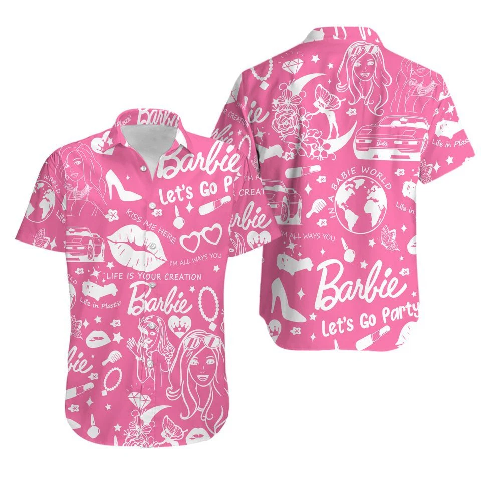 Barbie Hawaiian Shirt