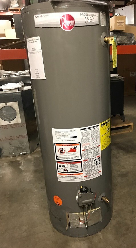 Rheem 50 Gallon Natural Gas Water Heater PROG50-38NRH60 | eBay