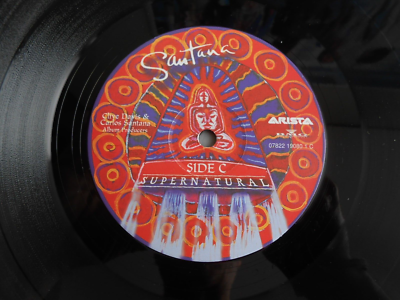 SANTANA - SUPERNATURAL - 1st PRESS - EU - 2LP - N&frasl;MINT - COMPLETE