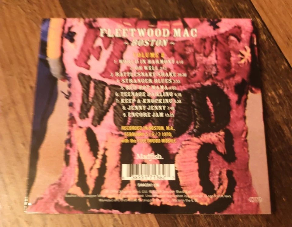 Fleetwood Mac CD Boston Volume 2 Sammlungsauflösung - Bild 2 von 3