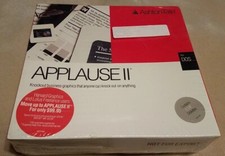 1989 NEW Ashton-Tate APPLAUSE II 2 Software for DOS SEALED Vintage NOS NIB