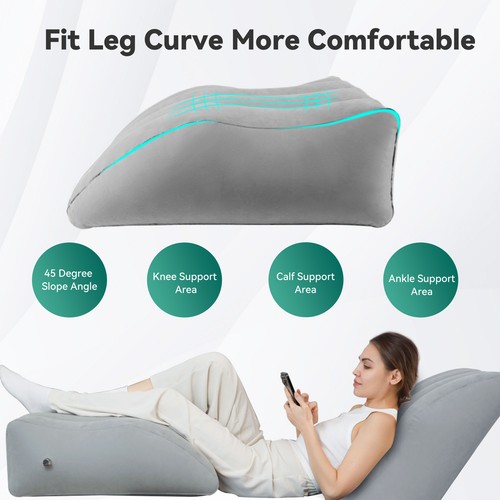 Snailax Inflatable Leg Elevation Pillow Leg Rest Pillow for Sleeping & Back Pain - Bild 3 von 10