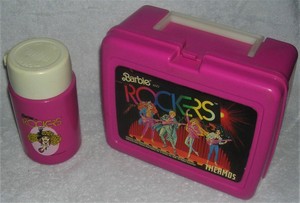 barbie and the rockers lunch box