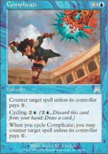 Italian Complicate - Foil ~ Moderately Played Onslaught Foreign Stock Image MTG - Picture 1 of 1