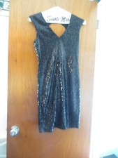 *Guess Size L/G Black Sparkly Dress