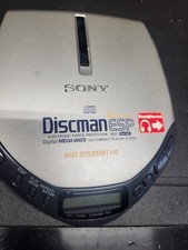 Sony D-E301 Discman ESP CD Player For Parts or Repair