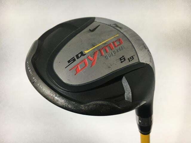希少 ナイキ　SQ DYMO 1W、3W、5W ナイキ サスクワッチ DYMO スクエア フェアウェイウッドの試打