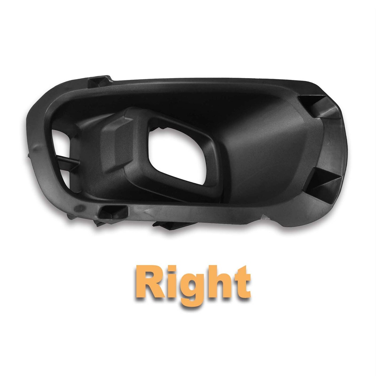 Right Front Bumper Fog Light Cover Bezel KB3Z15266B For Ford