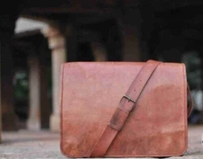 New Women's Shoulder Crossbody Messenger Genuine Leather Vintage Satchel Bag