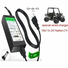 24V Circle Charger for Dynacraft Realtree UTV Ride on 4x4 Real Tree Buggy Dyna