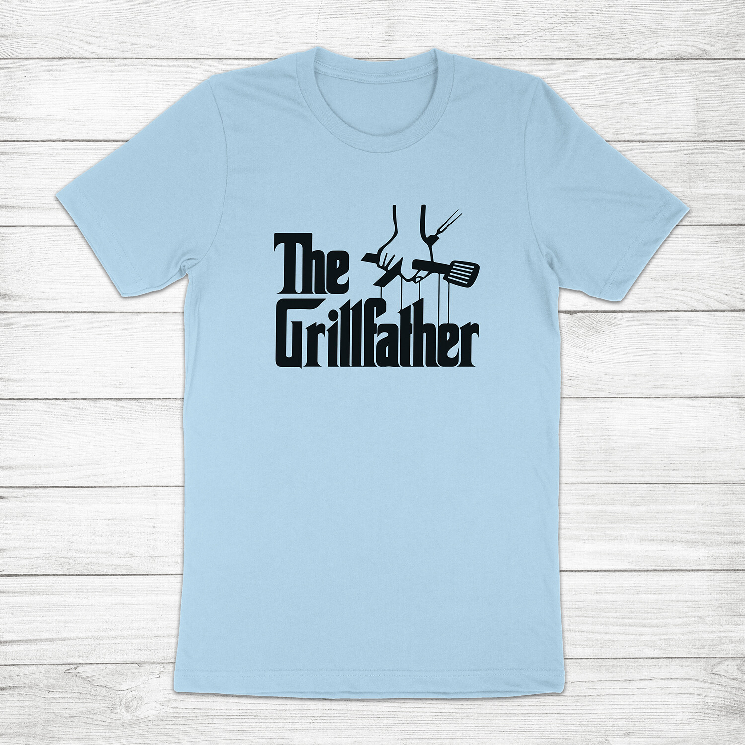 The GrillFather Funny Grill Godfather BBQ Father's Day Gift Mens Tee T-Shirt