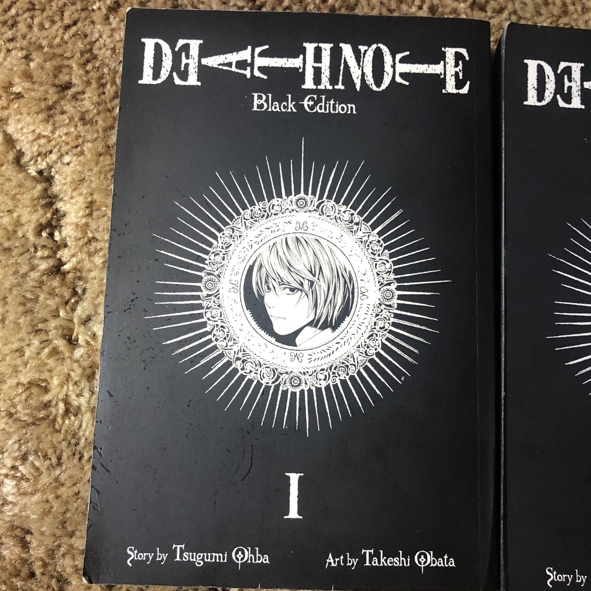 Death Note Black Edition Vol. 1 & 2 Paperback Manga Book Tsugumi