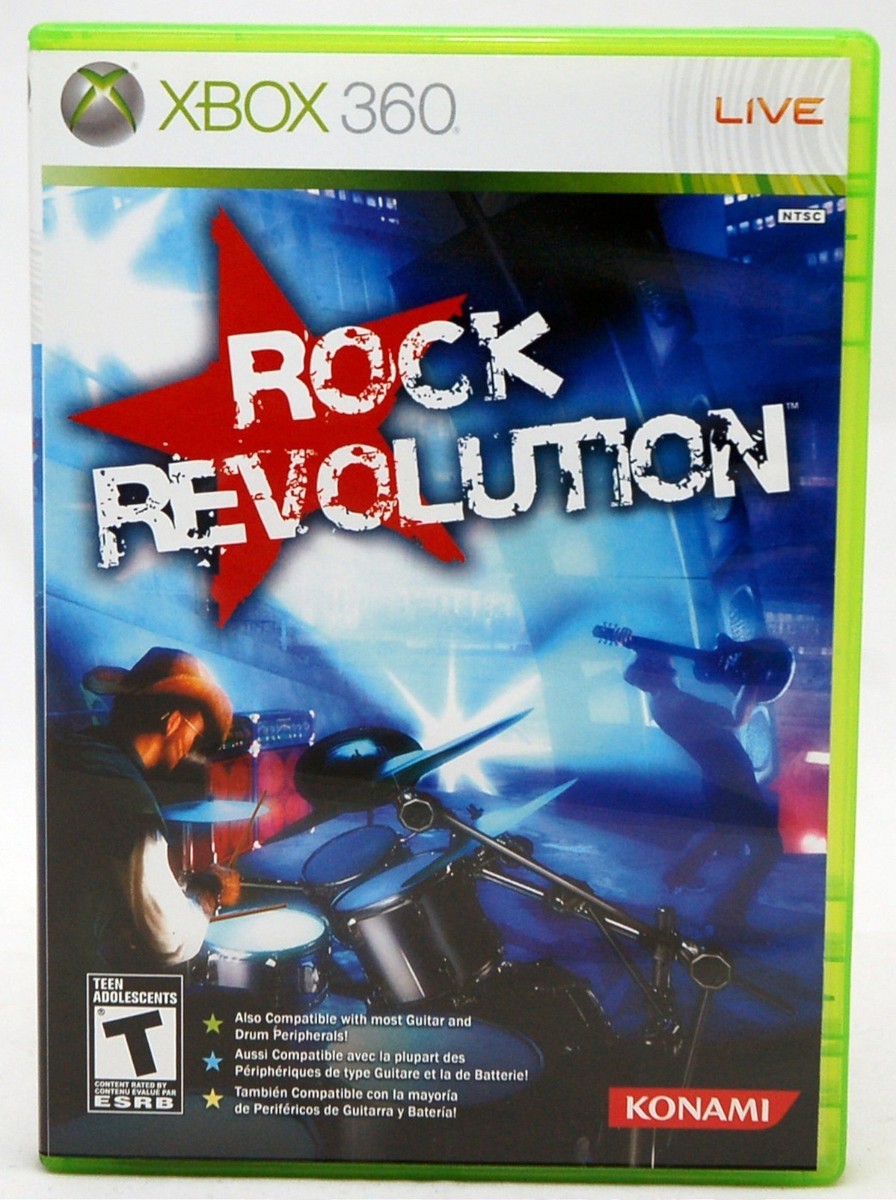 RE-SEALED Rock Revolution XBOX 360 Video Game Korn Metallica