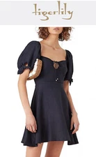 BNWT TIGERLILY LADIES KALAMA DRESS SIZE 6/XS (INDIGO) RRP $179.00 LAST ONE