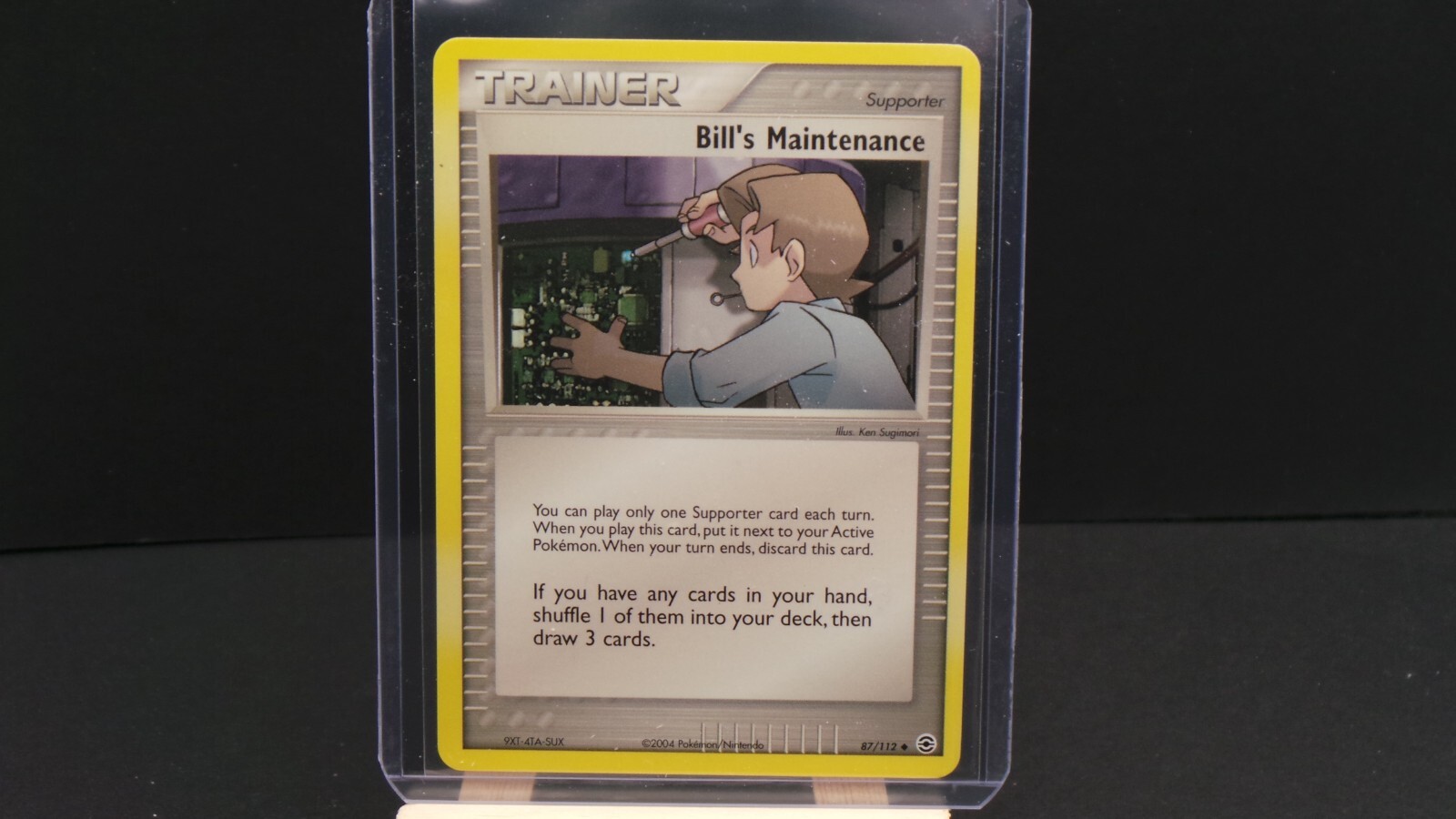 Pokemon TCG EX 2004 FireRed & LeafGreen Bill's Maintenance 87/112 Non Holo NM/M
