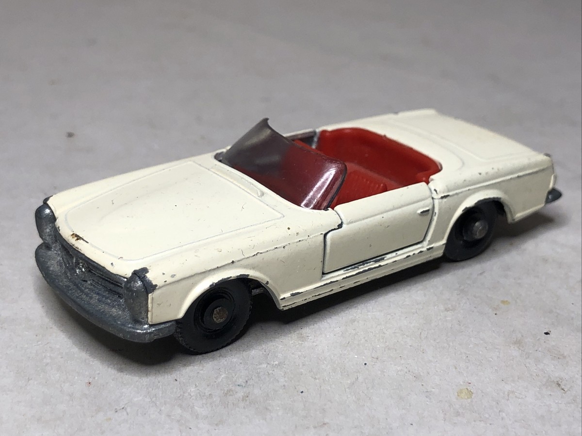 Vintage Matchbox Lesney #27 - White Mercedes 230 SL | eBay
