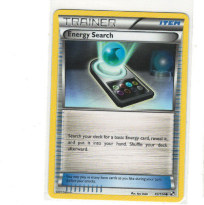 POKEMON TRAINER ENERGY SEARCH 93/114 | eBay