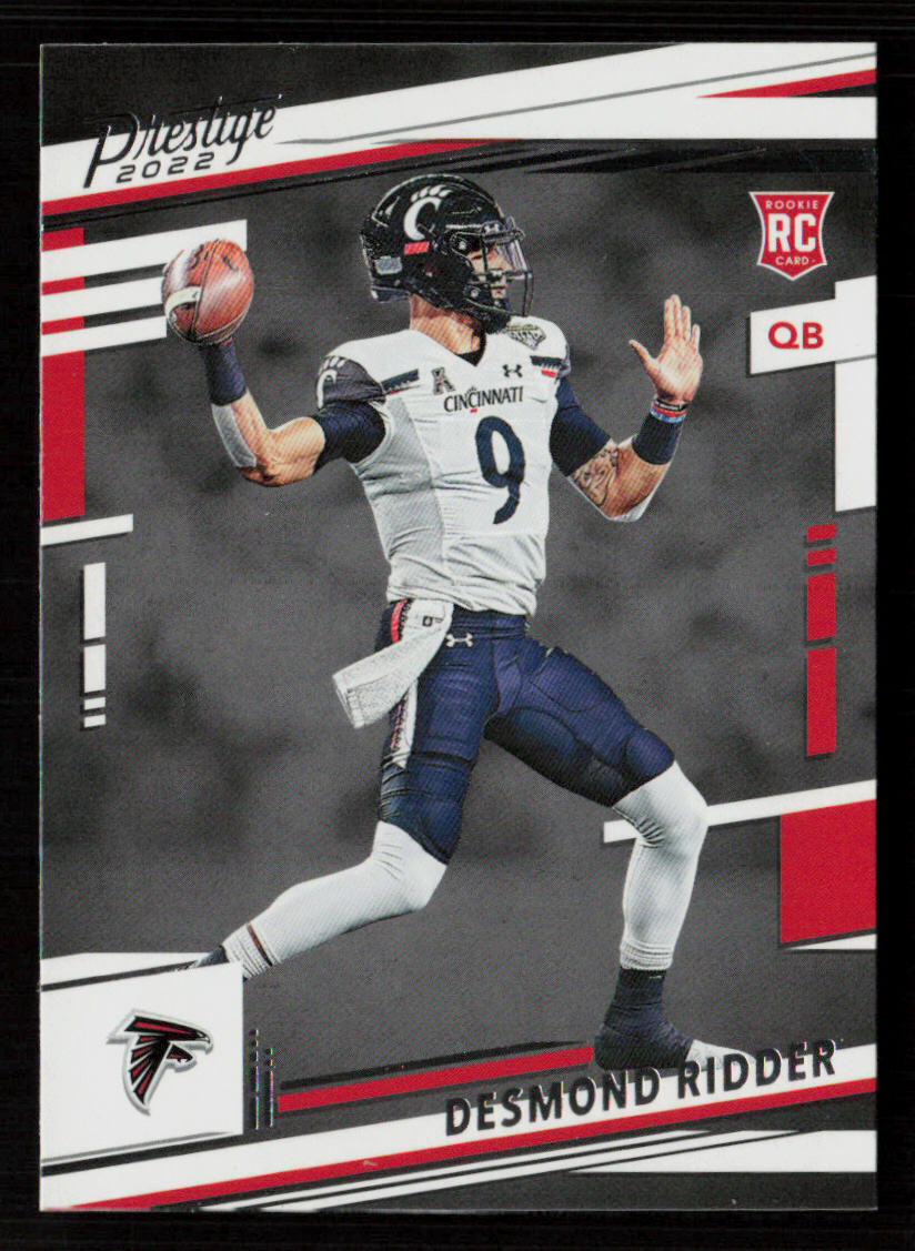 2022 Panini Prestige #304 Desmond Ridder RC Rookie Atlanta Falcons Football Card