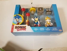 Sonic The Hedgehog 2.5-Inch Action Figure Diorama Set new