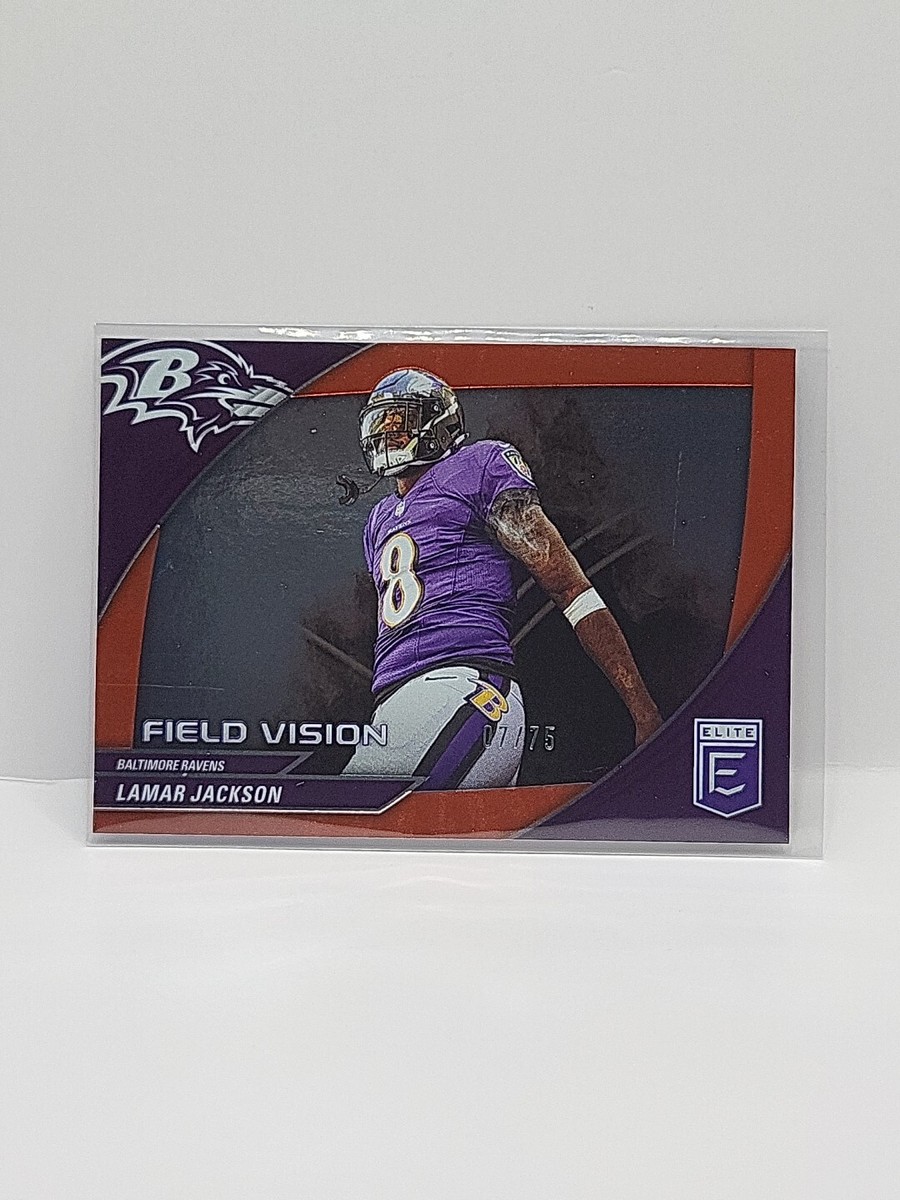 2024 Panini Donruss Elite Lamar Jackson FIELD VISION #d/75
