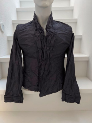 NEU Dreamstar Taffeta tBluse 38 mit variablem gekräuselten Kragen luftig leicht