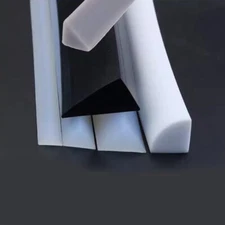 1 meter triangle silicone rubber sealing strip kitchen bar water retaining strip