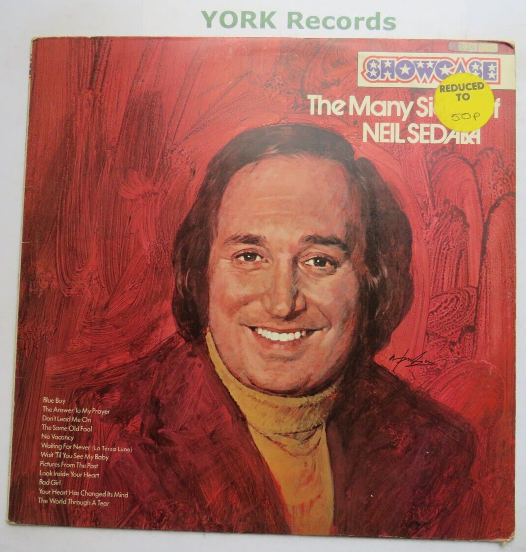 NEIL SEDAKA - The Many Sides Of Neil Sedaka - Ex Con LP Record RCA