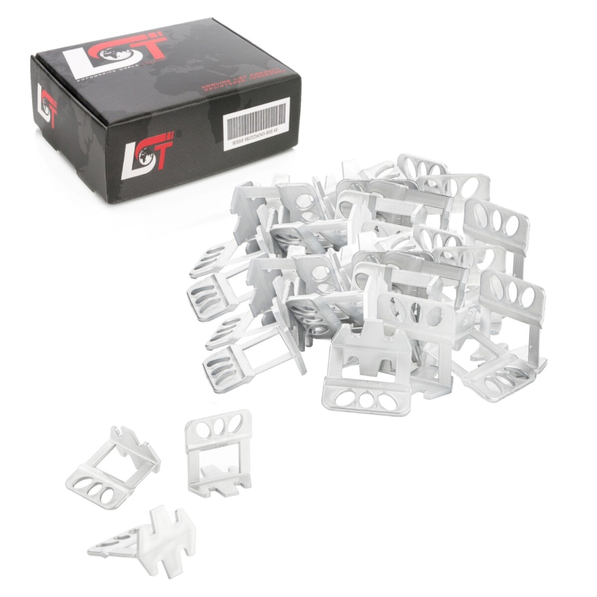 300x Pull tab laying tabs 3mm leveling system for tiles