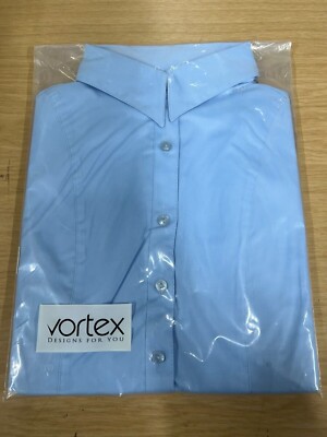 Damen Shirt - Annabel himmelblaue Kurzarm/Langarm Bluse [GF50]