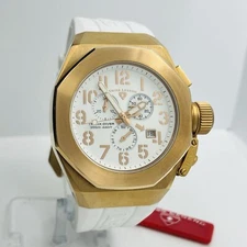 Mint Swiss Legend Trimix Diver Men's Rose Chronograph Day/Date 20ATM 44mm Watch