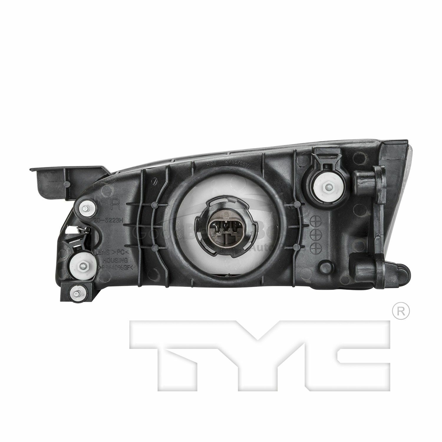 One New TYC Headlight Assembly Right 20522300 260109E025 for 