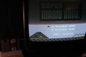 Nintendo Super Mario Bros. / Duck Hunt NES vintage original video game 1985