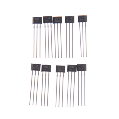 10pcs AH3144E OH3144 3144 Hall Effect Sensor Magnetic Detector-ca@