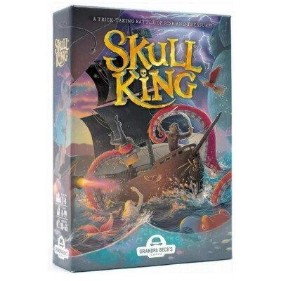 Opa Beck's Games Cover Your Assets Skull King Kartenspiel Familien Party Spiel
