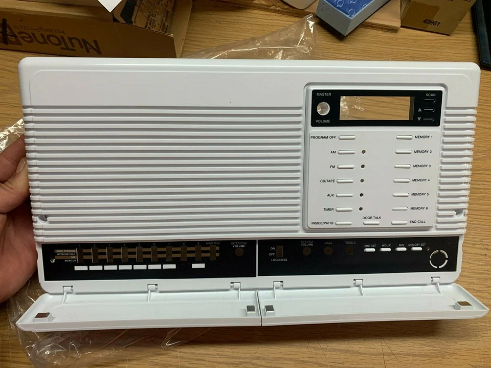 SCFM Replacement faceplate for IMA-3303 & IM-3303 Nutone intercom Bright White - Image 3 of 4