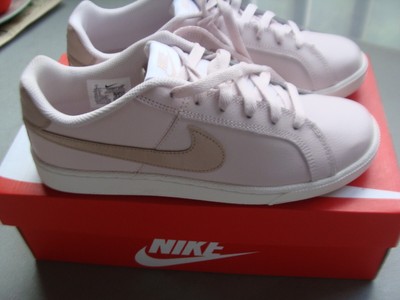 nike court vintage barely rose