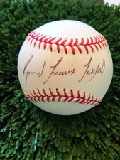 RAY LANKFORD FULL NAME SIGNED NATIONAL LEAGUE BASEBALL CARDINALS PADRES