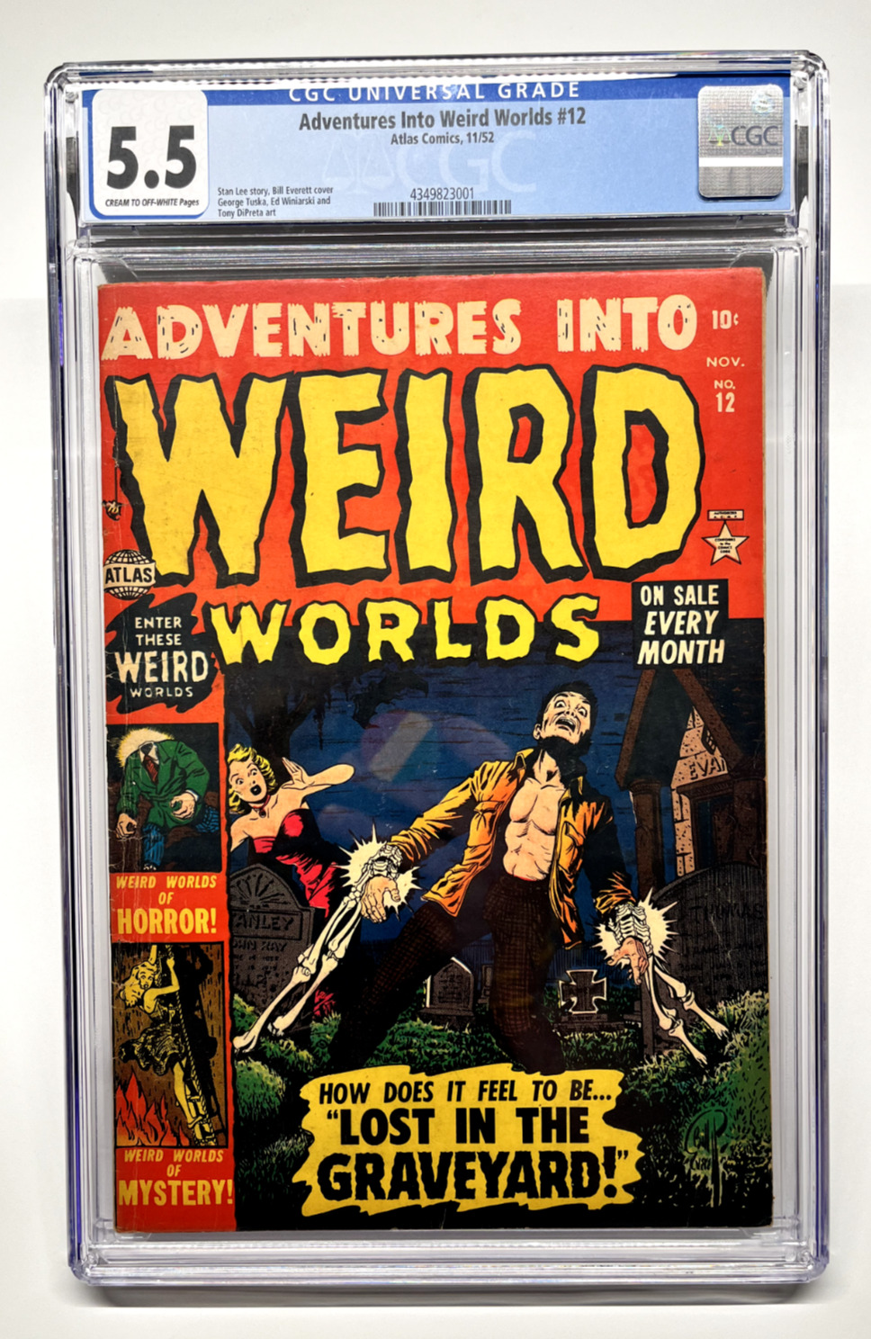 Adventures into Weird Worlds #12 (1952 Atlas Comics) from Bobby Blue Collection