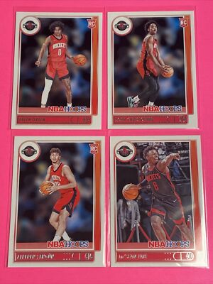   Jalen Green Rookie Card Houston Rockets Lot Free Shipping NBA Hoops  