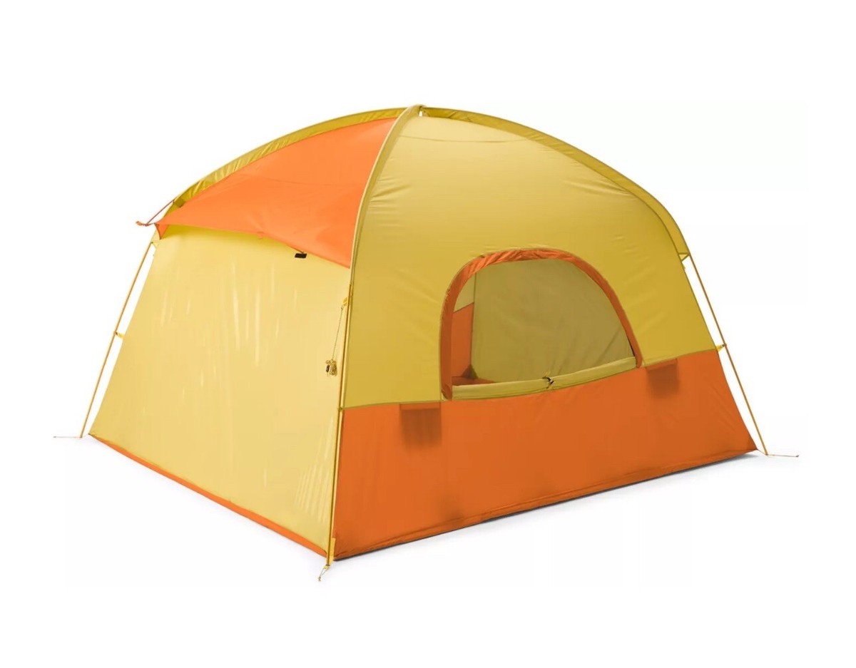 The North Face Wasatch Sequoia 6 Person Camping Tent Orange