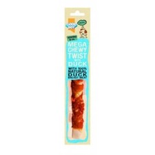 Pawsley & Co Mega Chewy Twist With Duck 70g (Pack of 18)